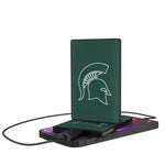 Michigan State University Spartans Solid 2500mAh Credit Card Powerbank