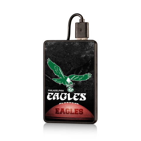 Philadelphia Eagles 1973-1995 Historic Collection Legendary 2500mAh Credit Card Powerbank-0