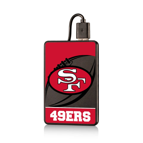 San Francisco 49ers Passtime 2500mAh Credit Card Powerbank-0