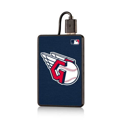 Cleveland Guardians Solid 2500mAh Credit Card Powerbank-0