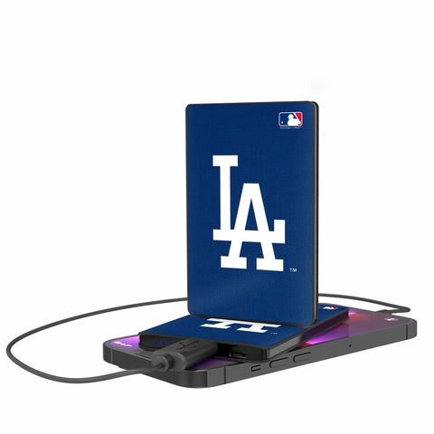 LA Dodgers Solid 2500mAh Credit Card Powerbank