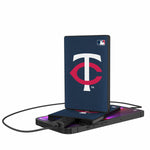 Minnesota Twins Twins Solid 2200mAh Credit Card Powerbank-0