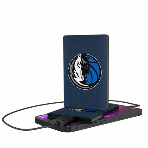 Dallas Mavericks Solid 2500mAh Credit Card Powerbank-0