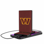 Washington Commanders Solid 2500mAh Credit Card Powerbank-0