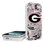 University of Georgia Bulldogs Paisley 5000mAh Portable Wireless Charger