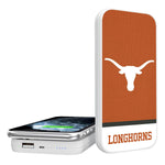 Texas Longhorns Endzone Solid 5000mAh Portable Wireless Charger-0