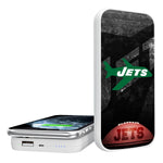 New York Jets 1963 Historic Collection Legendary 5000mAh Portable Wireless Charger-0