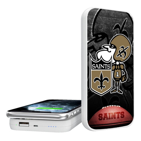 New Orleans Saints Legendary 5000mAh Portable Wireless Charger-0