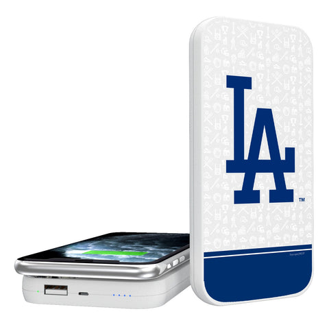 LA Dodgers Memories 5000mAh Portable Wireless Charger-0