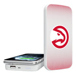 Atlanta Hawks Linen 5000mAh Portable Wireless Charger-0