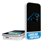 Carolina Panthers Solid Wordmark 5000mAh Portable Wireless Charger-0