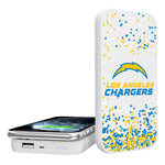 Los Angeles Chargers Confetti 5000mAh Portable Wireless Charger-0