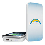 Los Angeles Chargers Linen 5000mAh Portable Wireless Charger-0