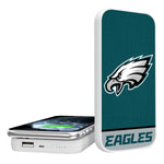 Philadelphia Eagles Solid Wordmark 5000mAh Portable Wireless Charger-0