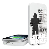 Star Wars Stormtrooper Quadratic 5000mAh Portable Wireless Charger
