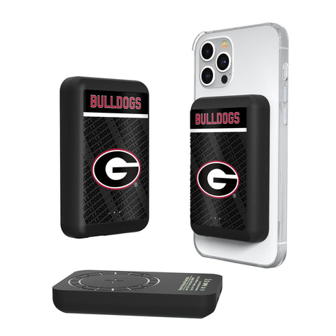 University of Georgia Bulldogs Endzone Plus Wireless Mag Power Bank