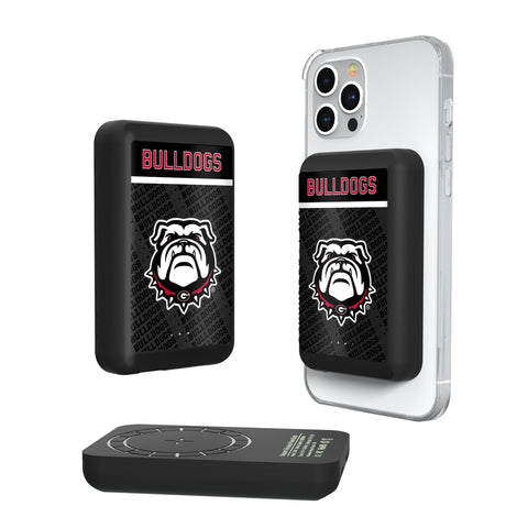 University of Georgia Bulldogs Uga Endzone Plus Wireless Mag Power Bank