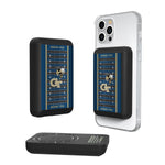 Georgia Tech Yellow Jackets Field Wireless Mag Power Bank-0