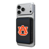 University of Auburn Tigers Linen Wireless Mag Power Bank