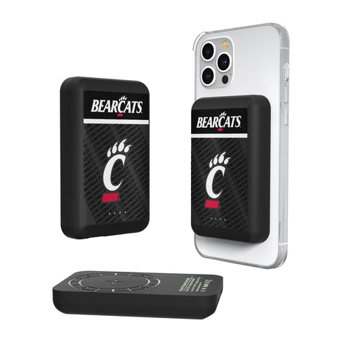 Cincinnati Bearcats Endzone Plus Wireless Mag Power Bank-0