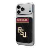 Florida State University Seminoles Athletic Wordmark Endzone Plus Wireless Mag Power Bank