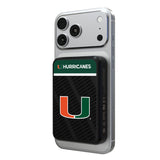 University of Miami Hurricanes Endzone Plus Wireless Mag Power Bank