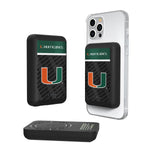 Miami Hurricanes Endzone Plus Wireless Mag Power Bank-0