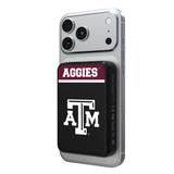 Texas A&M University Aggies Endzone Plus Wireless Mag Power Bank