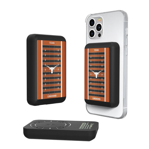 Texas Longhorns Field Wireless Mag Power Bank-0