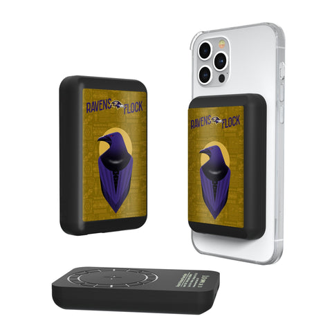 Baltimore Ravens 2024 Illustrated Limited Edition Wireless Mag Power Bank-0