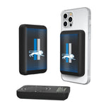 Detroit Lions Retro Linen Wireless Mag Power Bank-0