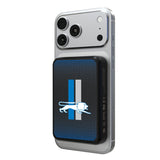 Detroit Lions Retro Linen Wireless Mag Power Bank