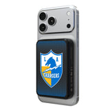 Los Angeles Chargers Historic Collection Linen Wireless Mag Power Bank