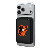 Baltimore Orioles Linen Wireless Mag Power Bank