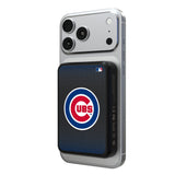 Chicago Cubs Linen Wireless Mag Power Bank