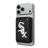 Chicago White Sox Linen Wireless Mag Power Bank