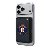 Houston Astros Linen Wireless Mag Power Bank