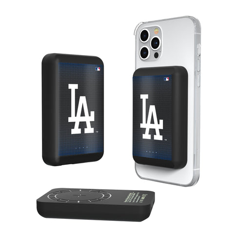 LA Dodgers Linen Wireless Mag Power Bank