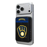 Milwaukee Brewers Endzone Plus Wireless Mag Power Bank