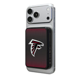Atlanta Falcons Linen Wireless Mag Power Bank