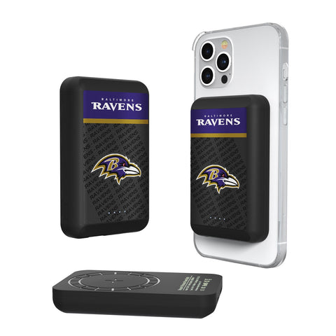 Baltimore Ravens Endzone Plus 5000mAh Magnetic Wireless Charger-0