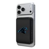 Carolina Panthers Linen Wireless Mag Power Bank
