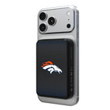 Denver Broncos Linen Wireless Mag Power Bank