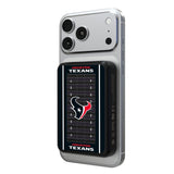 Houston Texans Field Wireless Mag Power Bank