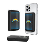 Los Angeles Chargers Linen Wireless Mag Power Bank-0