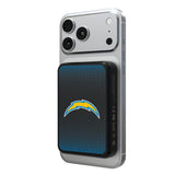 Los Angeles Chargers Linen Wireless Mag Power Bank