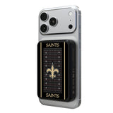 New Orleans Saints Field Wireless Mag Power Bank