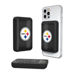 Pittsburgh Steelers Linen Wireless Mag Power Bank-0