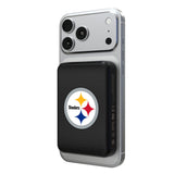 Pittsburgh Steelers Linen Wireless Mag Power Bank