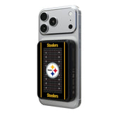 Pittsburgh Steelers Field Wireless Mag Power Bank
